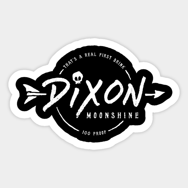 Dixon Moonshine Sticker by losthero
